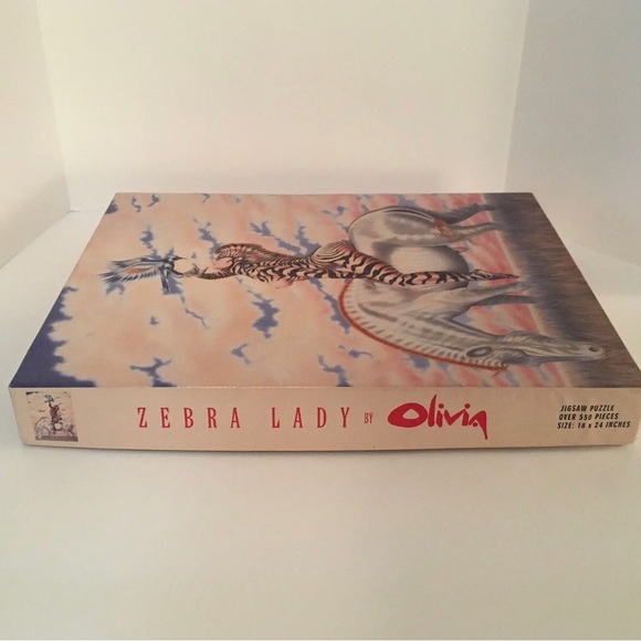 Zebra Lady Puzzle Olivia de Berardinis Fantasy Art - Picture 10 of 12
